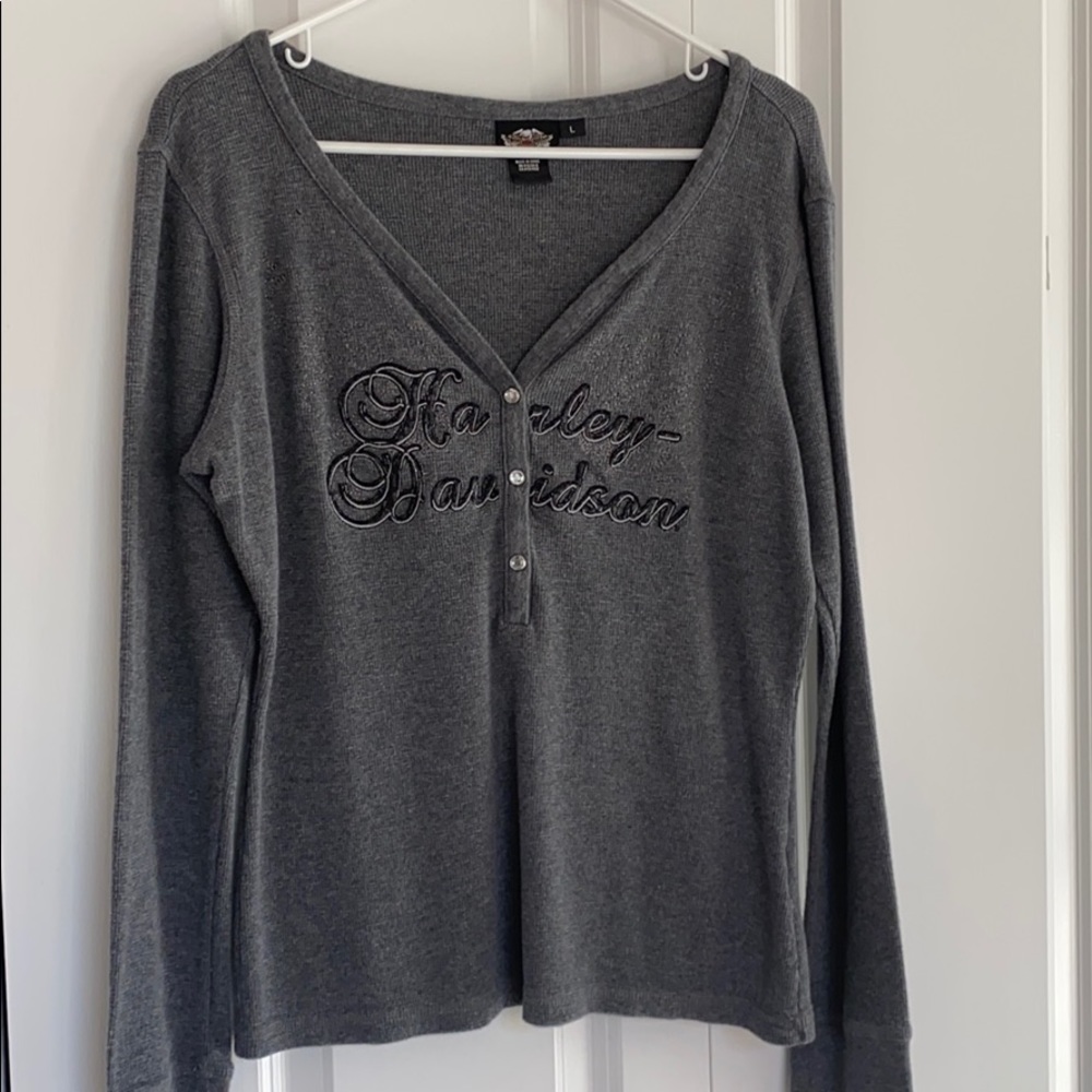 authentic harley davidson long sleeve